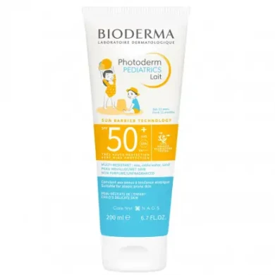 Bioderma Photoderm Pediatrics SPF50+ Слънцезащитно мляко за деца 200 ml