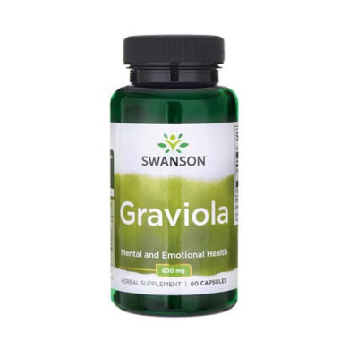 SWANSON Graviola 600mg. / 60 Caps