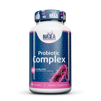 Haya Labs 10 Billion Acidophilus  & Bifidus Probiotic Complex/ Пробиотичен комплес  / 60 caps.