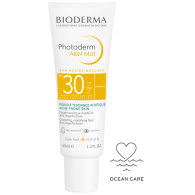 Bioderma Photoderm AKN Mat SPF30  40мл