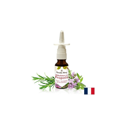 Nébuliseur propolis - Спрей за нос с прополис, мащерка, розмарин и евкалипт, 20 ml Famille Mary