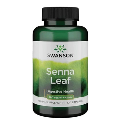 SWANSON Senna Leaf 100 mg / 100 Caps