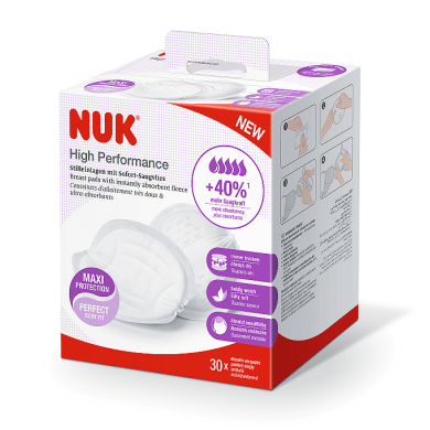 NUK подплънки за кърмачка Hihg performance, 30бр.
