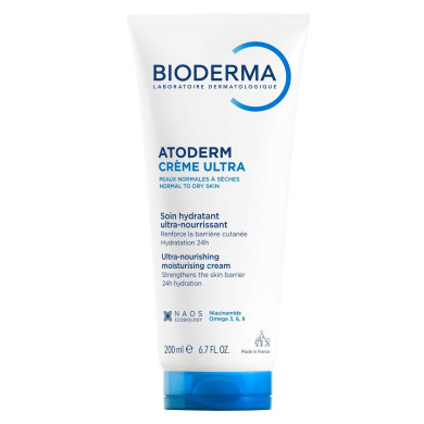 Bioderma Atoderm Крем Ултра за лице и тяло туба 200 ml