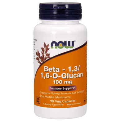 Now - Beta 1.3/1.6 D-Glucan/ Бета Глюкан - 90 Капсули