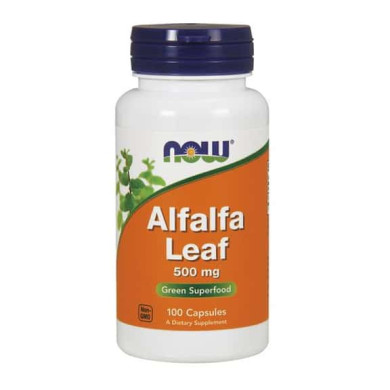 Now - Alfalfa Leaf / Люцерна/ 500 Мг - 100 Капсули