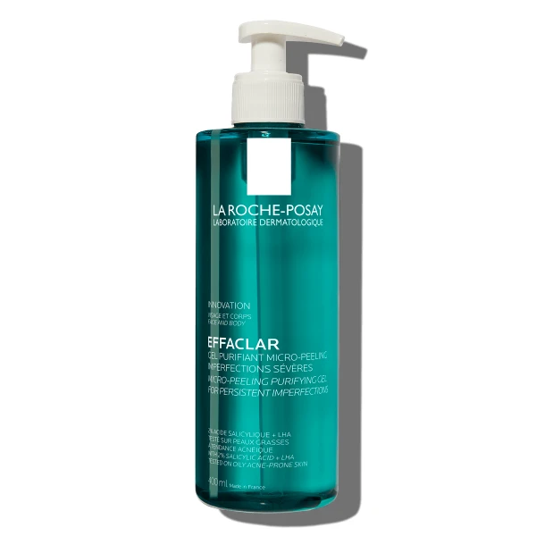 La Roche-Posay Effaclar Микропилинг почистващ гел 400мл