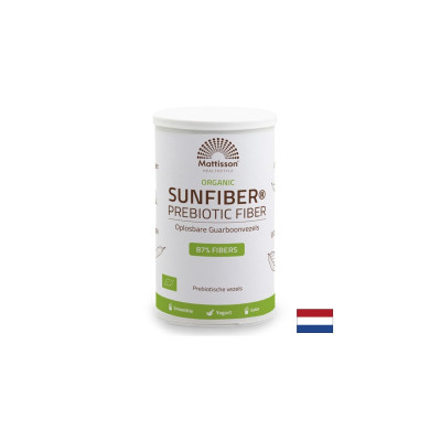 Пребиотични фибри Sunfiber Био, 125 g прах Mattisson Healthstyle