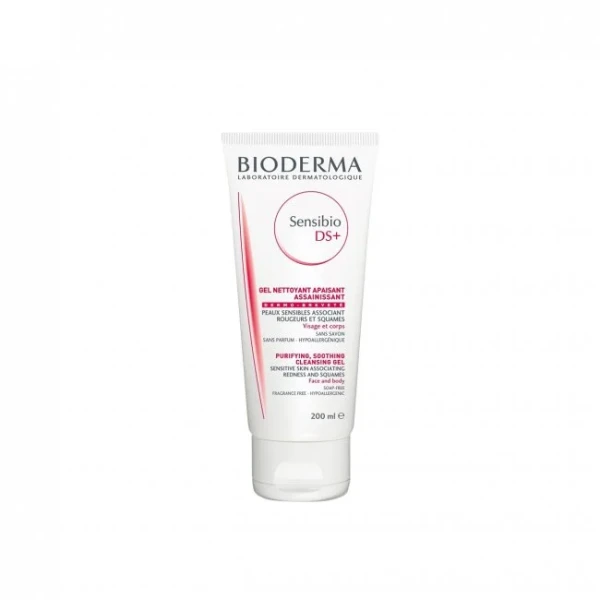 Bioderma Sensibio DS+ Почистващ успокояващ пенещ се гел 200мл