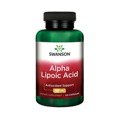 Alpha Lipoic Acid 300mg. /  120 Caps