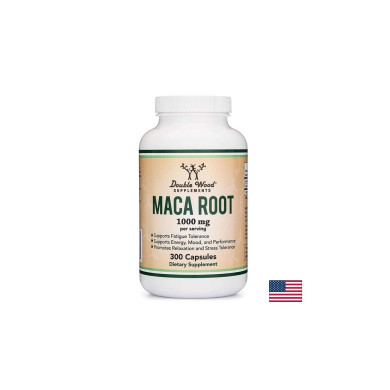 Maca Root - Корен от мака, 300 капсули Double Wood