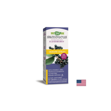 Sambucus Immune Syrup/ Самбукус Immune сироп х 120 ml Nature’s Way
