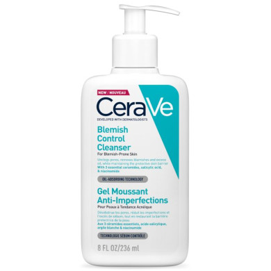 CeraVe Blemish Control Почистващ гел против несъвършенства 473 мл