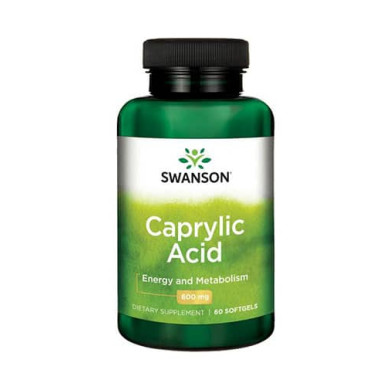 Caprylic Acid 600mg. / 60 Soft