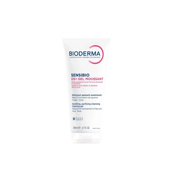 Bioderma Sensibio DS+ Почистващ успокояващ пенещ се гел 200мл