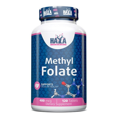 HAYA LABS Methyl Folate 400 mcg / 120 Tabs