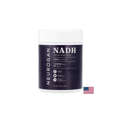 NADH (редуцирана форма на NAD+) 20 mg, 60 таблетки