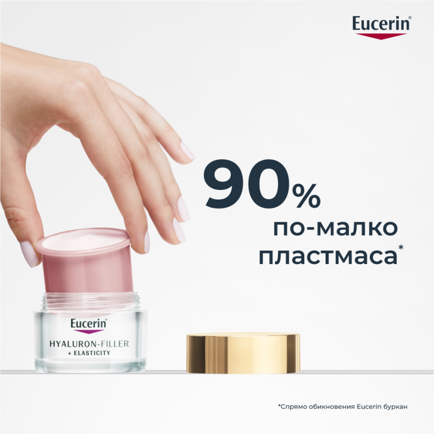 Eucerin® Hyaluron-Filler +Elasticity Озаряващ дневен крем SPF30, Рефил