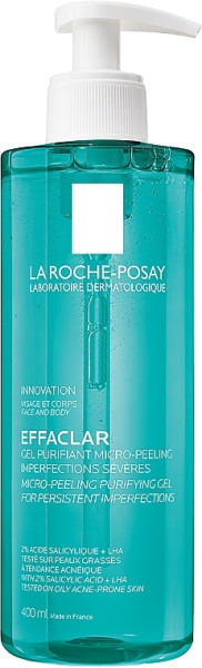 La Roche-Posay Effaclar Микропилинг почистващ гел 400мл