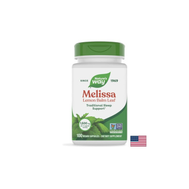 Melissa Lemon Balm Leaf/ Маточина (лист) 500 mg х 100 капсули Nature’s Way