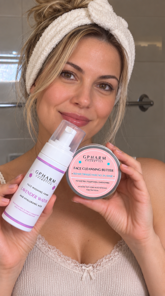 Комплект двойно почистване Lavender Gpharm 