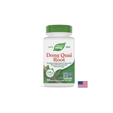 Dong Quai Root/ Китайска ангелика (корен) 565 mg x 100 капсули Nature’s Way