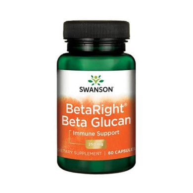 BetaRight Beta Glucan 250mg. / 60 Caps