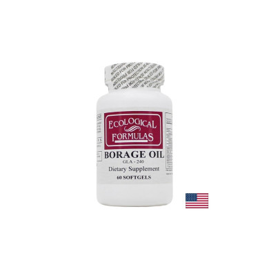 Пореч (масло) GLA 240 - Хормонален дисбаланс, възпалена кожа и артрит, 60 софтгел капсули