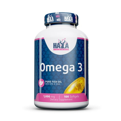 Haya Labs Omega 3 / Омега-3 1000mg. / 100 Softgels