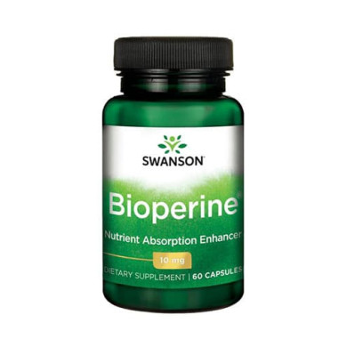 Bioperine Nutrient Absorption Enhancer 10mg. / 60 Caps