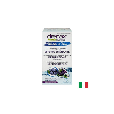 Drenax® Forte+ Боровинка и Гроздово семе (против задържане на течности), 15 сашета