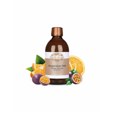 Magnesium 300 Orange-Maracuja Konzentrat / Магнезий концентрат (с вкус на портокал и маракуя), 300 ml Bärbel Drexel