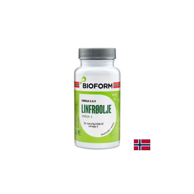 Ленено масло Омега 3-6-9 За сърцето и нормален холестерол 920 mg, 90 капсули
