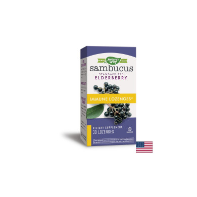 Sambucus Immune Lozenges/ Самбукус Immune x 30 таблетки за смучене Nature’s Way