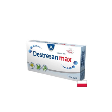 Destresan max (маточина, златен корен, магнезий, витамин B6) Нервна система и психична функция 30 капсули