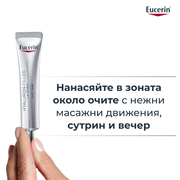 Eucerin® Hyaluron-Filler Околоочен крем SPF15