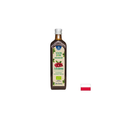 Сок от червена боровинка БИО 490 ml