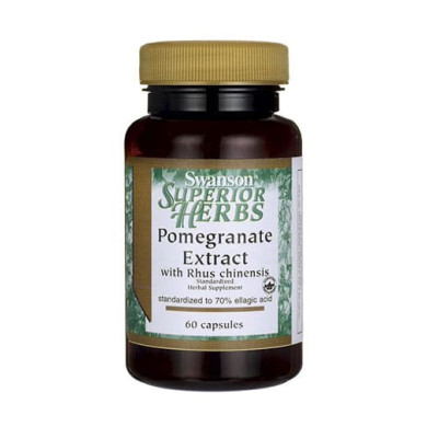 SWANSON Pomegranate Extract 250mg. / 60 Caps