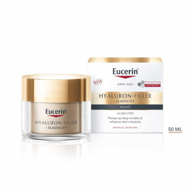 Eucerin Hyaluron-Filler + Elasticity нощен крем