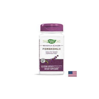 Forskohlii/ Форсколий 250 mg х 60 капсули Nature’s Way