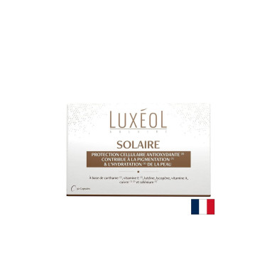 Формула за равномерен тен - Luxéol Solaire, 30 капсули