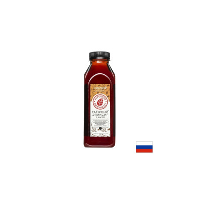 Тайга Еликсир с гъба чага и сибирска ела Силен имунитет и тонус 500 ml
