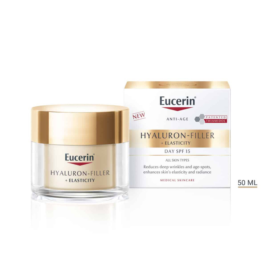 Eucerin Hyaluron-Filler + Elasticity дневен крем обновен