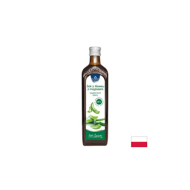 Алое вера с частици от гел Сок от лист 500 ml