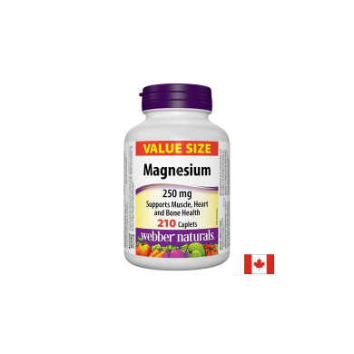 Магнезий (оксид, малат, глицерофосфат), 250 mg х 210 каплети