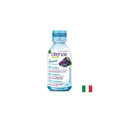 Диуретична формула с гроздово семе и синя боровинка - Дренакс - Drenax® Forte, 300 ml, 10 дози