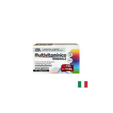 Мултивитамини и минерали Sanavita Мultuivitaminico Minerale, 30 таблетки