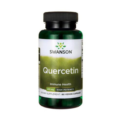 SWANSON Quercetin - High Potency 475mg. / 60 Vcaps