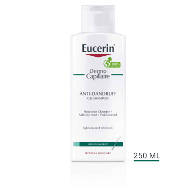 Eucerin Dermo Capillaire Гел-Шампоан против пърхот за мазен скалп 250мл