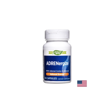 ADRENergize - Срещу стрес и в подкрепа на надбъбречната жлеза, 50 капсули Nature’s Way